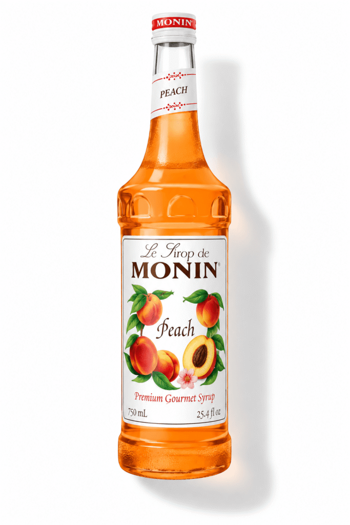 MONIN Peach Syrup